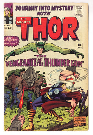 Journey into Mystery Vol 1 115 FN- (5.5) (1965)