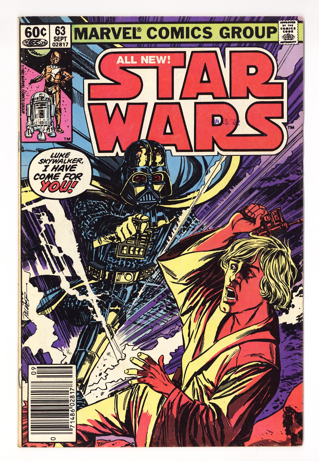 Star Wars Vol 1 63  Low Grade   (1982)   Newsstand