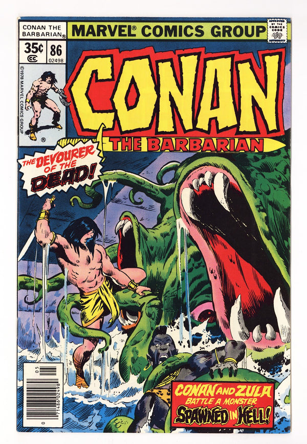 Conan the Barbarian Vol 1 86  Mid Grade   (1978)