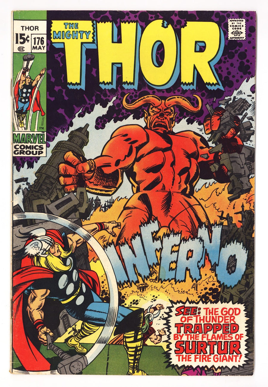 Thor Vol 1 176 VG/FN (5.0) (1970) 