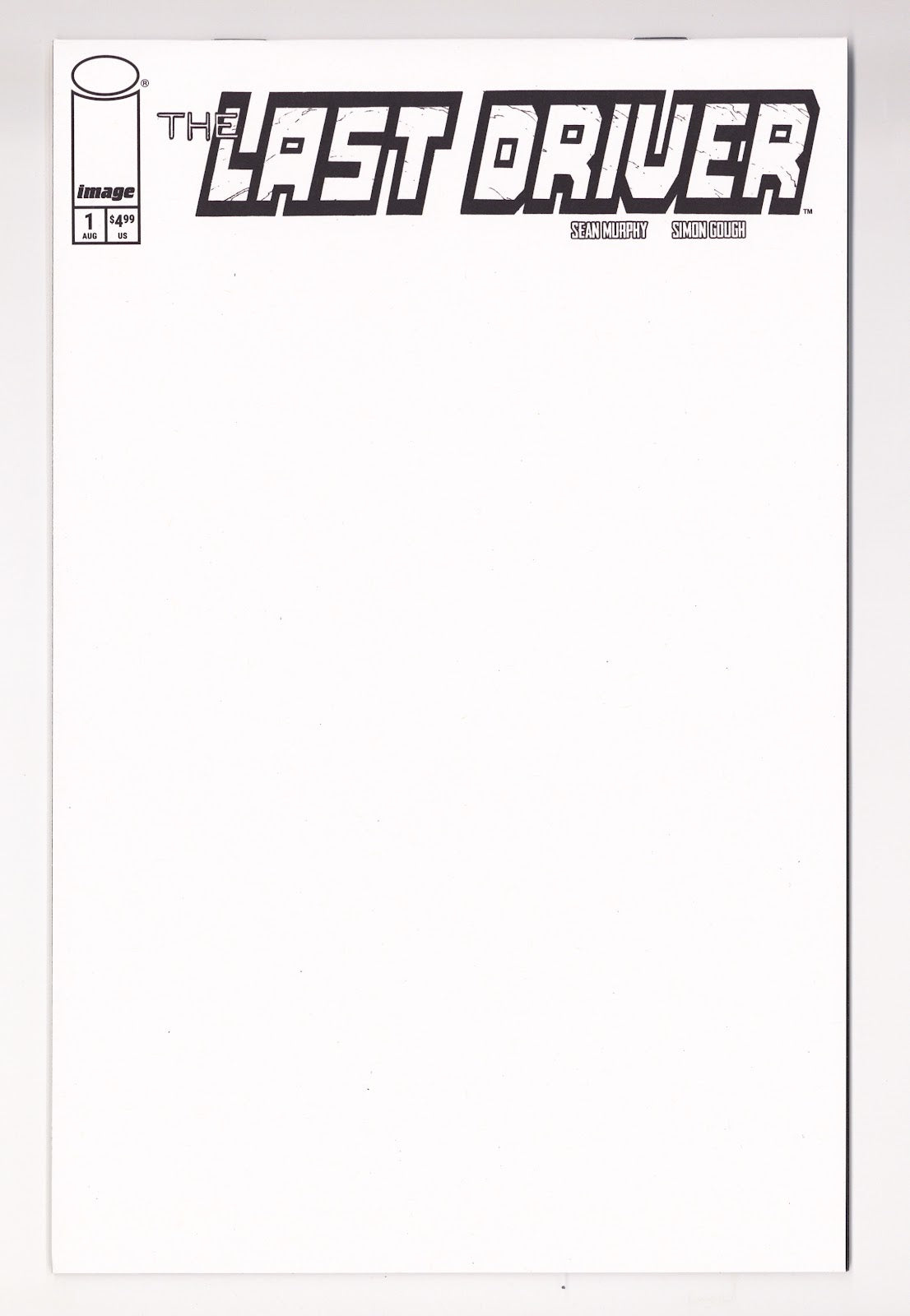Last Driver 1 Sketch Blank Variant (2026)