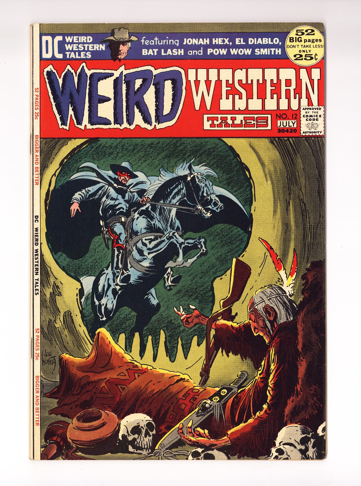 Weird Western Tales Vol 1 12  VF- (7.5)   (1972)     