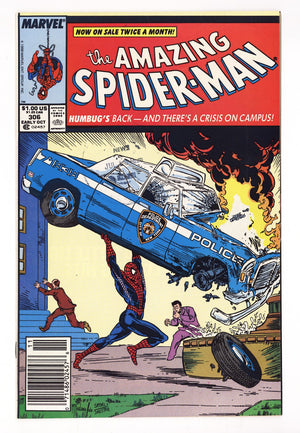 The Amazing Spider-Man Vol 1 306 VF (8.0) (1988) Newsstand