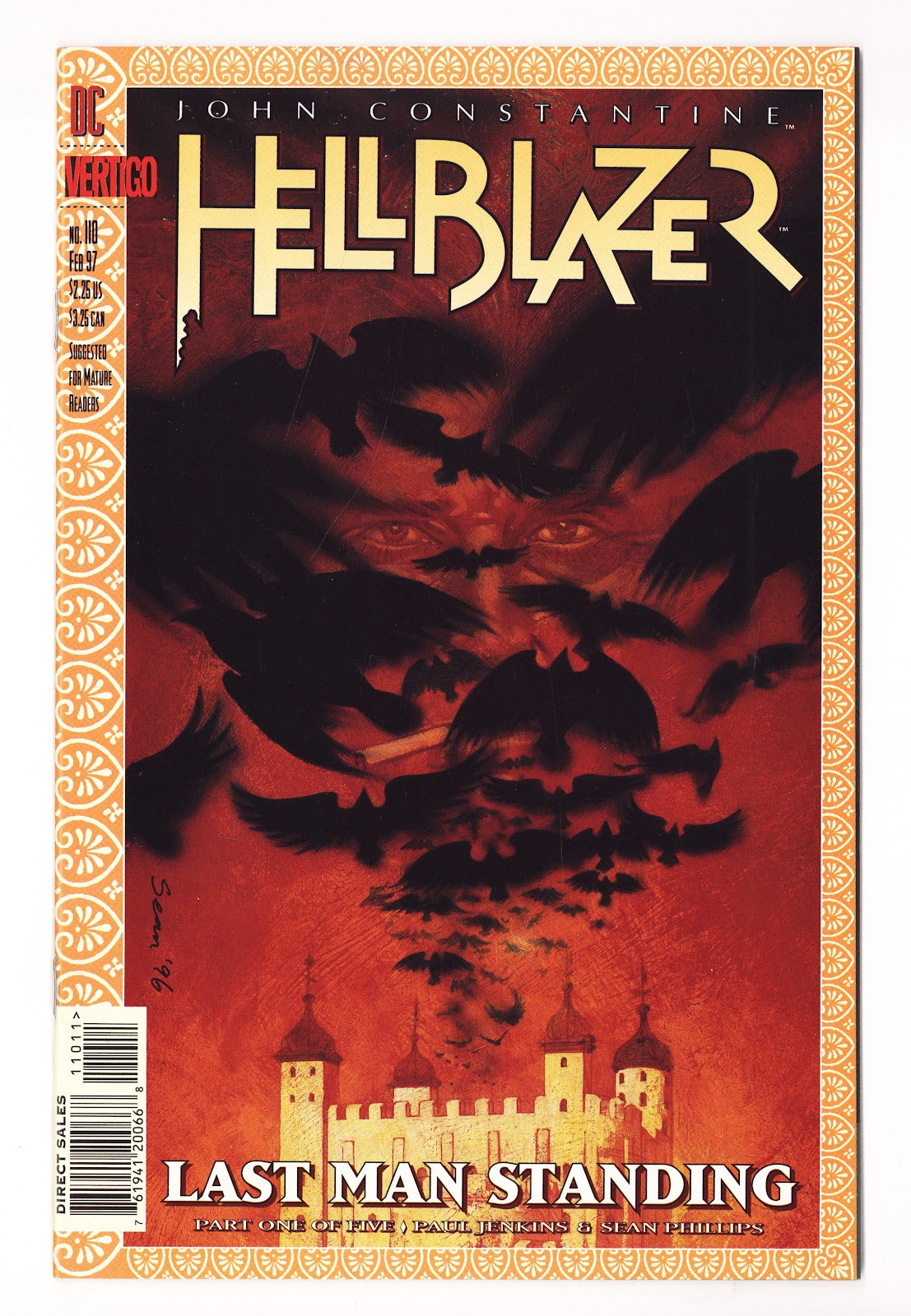 Hellblazer Vol 1 110 High Grade (1997) 