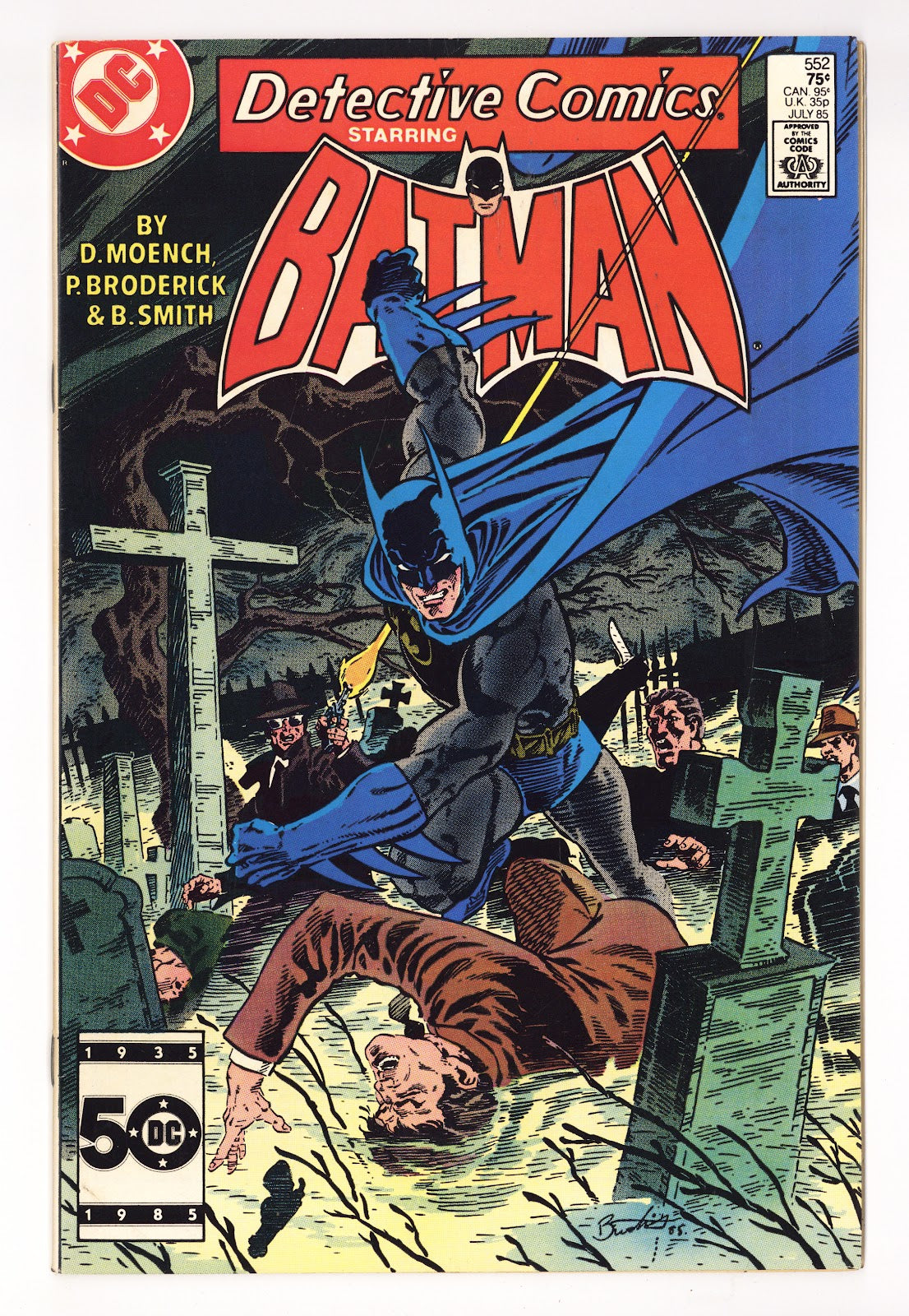 Detective Comics Vol 1 552  High Grade   (1985)     