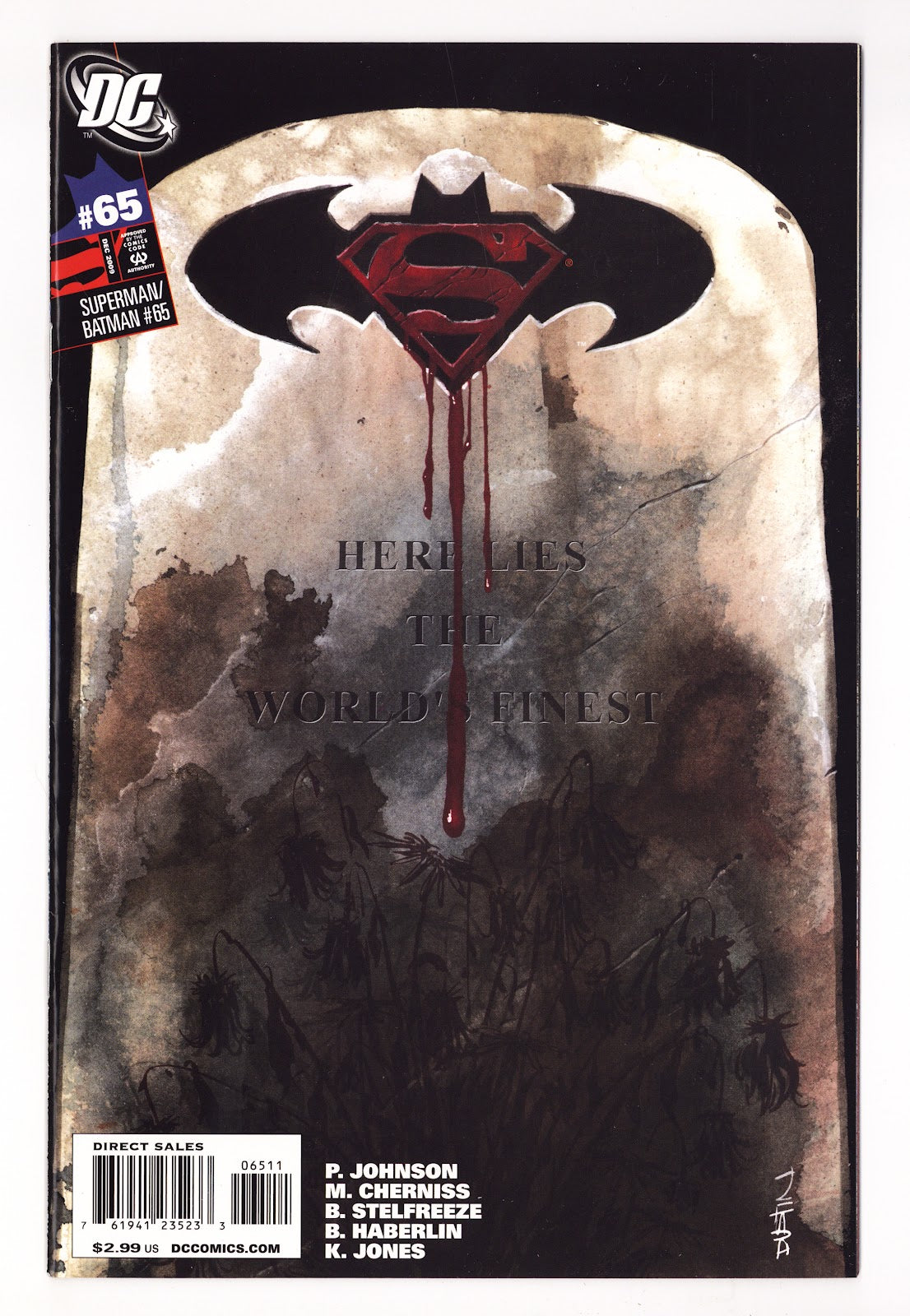 Superman / Batman   65  High Grade   (2009)   Direct Sales  