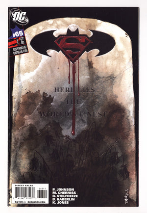 Superman / Batman   65  High Grade   (2009)   Direct Sales