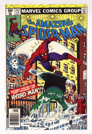 The Amazing Spider-Man Vol 1 212  FN/VF (7.0)   (1981)   Newsstand