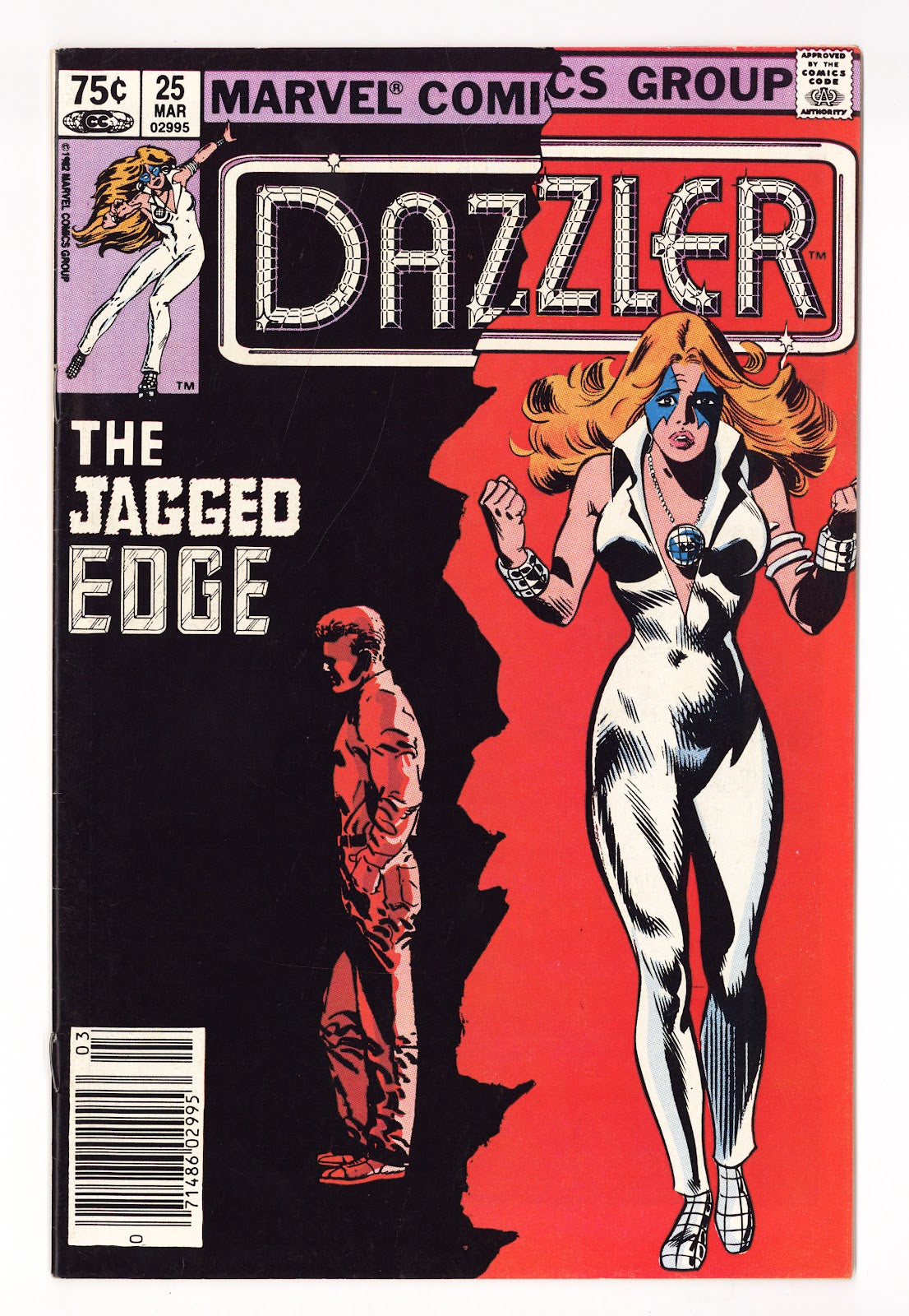 Dazzler Vol 1 25  Mid Grade   (1983)   Canadian Price Variant  