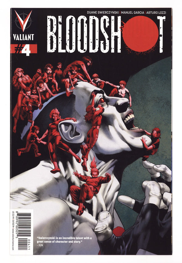Bloodshot Vol 3 4  High Grade   (2012)   Cover A - Arturo Lozzi