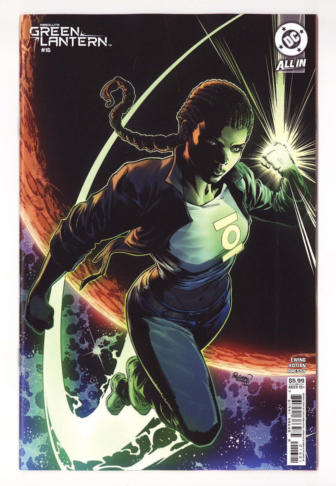 Absolute Green Lantern 16 Pagulayan Variant (2026)