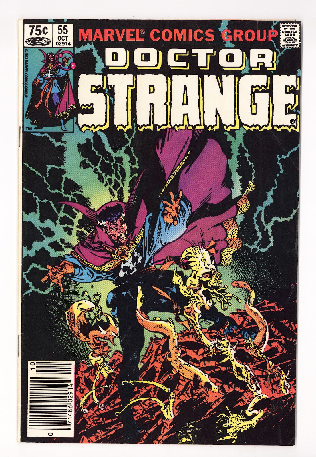 Doctor Strange Vol 1 55  Low Grade   (1982)   Canadian Price Variant  