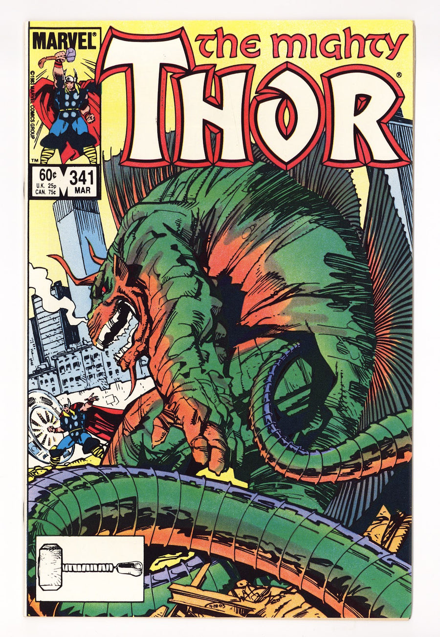 Thor Vol 1 341 High Grade (1984) Direct 