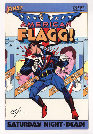 American Flagg! Vol 1 25 High Grade (1985)