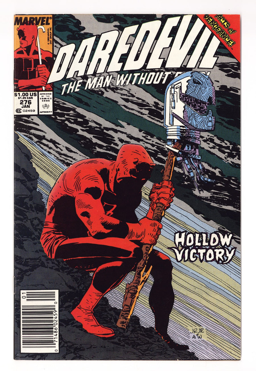 Daredevil Vol 1 276  Mid Grade   (1990)   Newsstand