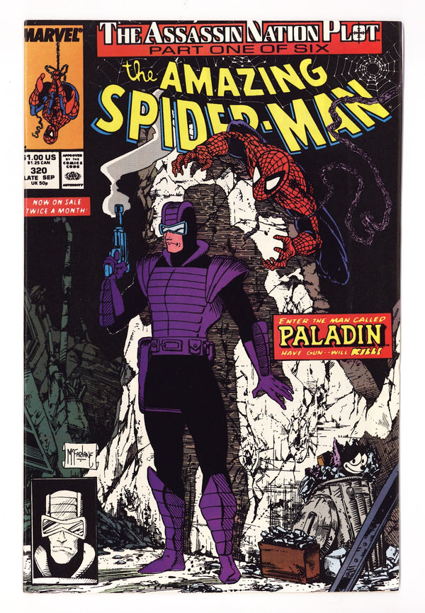 The Amazing Spider-Man Vol 1 320 VF (8.0) (1989)