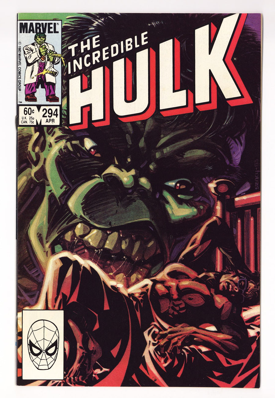 The Incredible Hulk Vol 1 294  High Grade   (1984)     