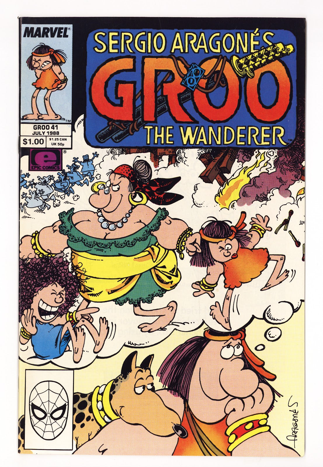 Sergio Aragones Groo the Wanderer Vol 2 41  Mid Grade   (1988)   Direct  