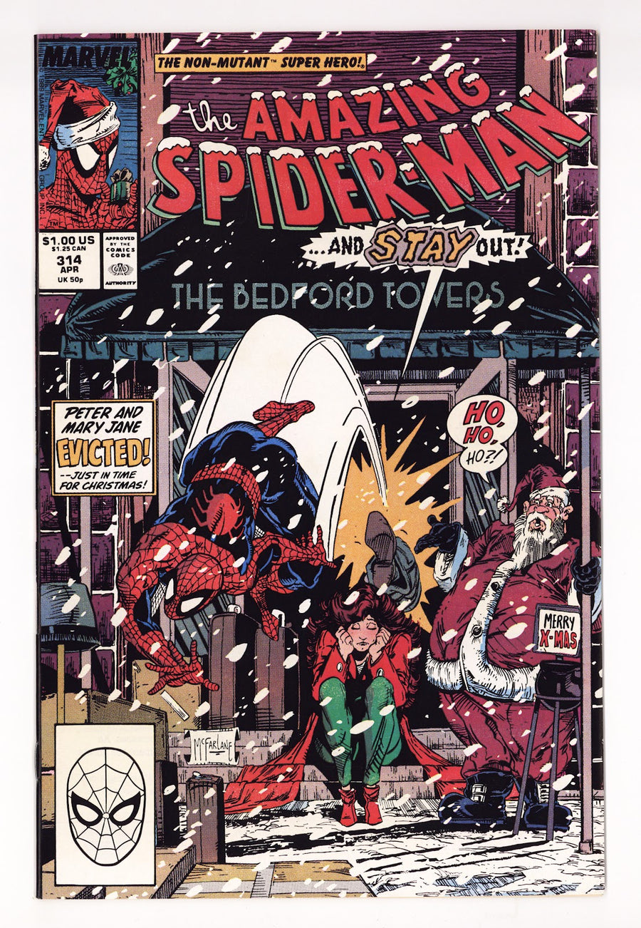 The Amazing Spider-Man Vol 1 314  NM- (9.2)   (1989)