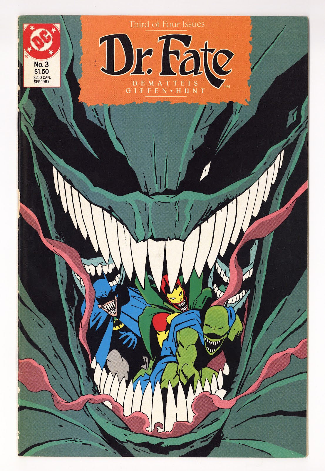 Doctor Fate Vol 1 3  Mid Grade   (1987)     