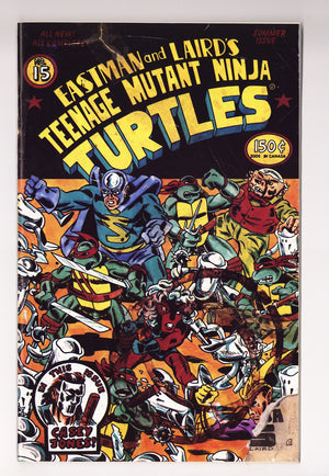 Teenage Mutant Ninja Turtles Vol 1 15  VF (8.0)   (1988)
