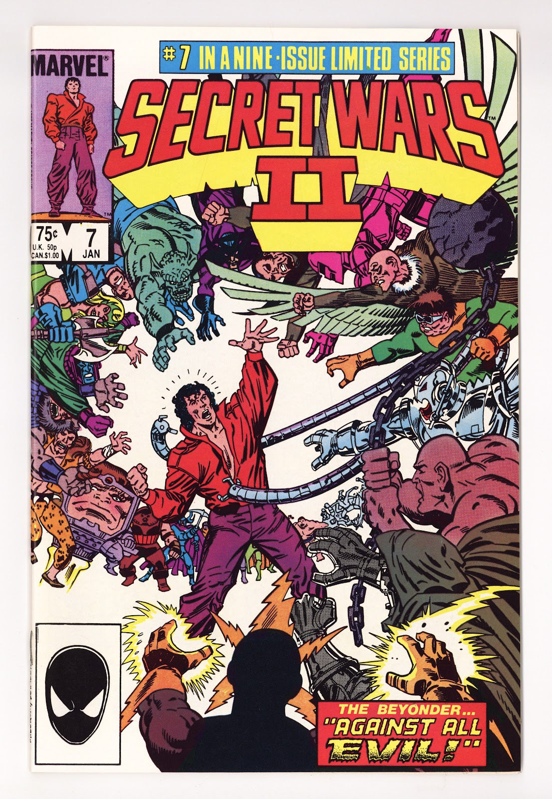 Secret Wars II   7  High Grade   (1986)     