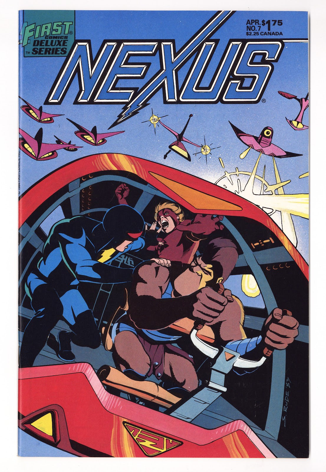 Nexus Vol 2 7  High Grade   (1985)     