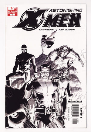 Astonishing X-Men Vol 3 13 High Grade (2006) Cassaday B&W Variant