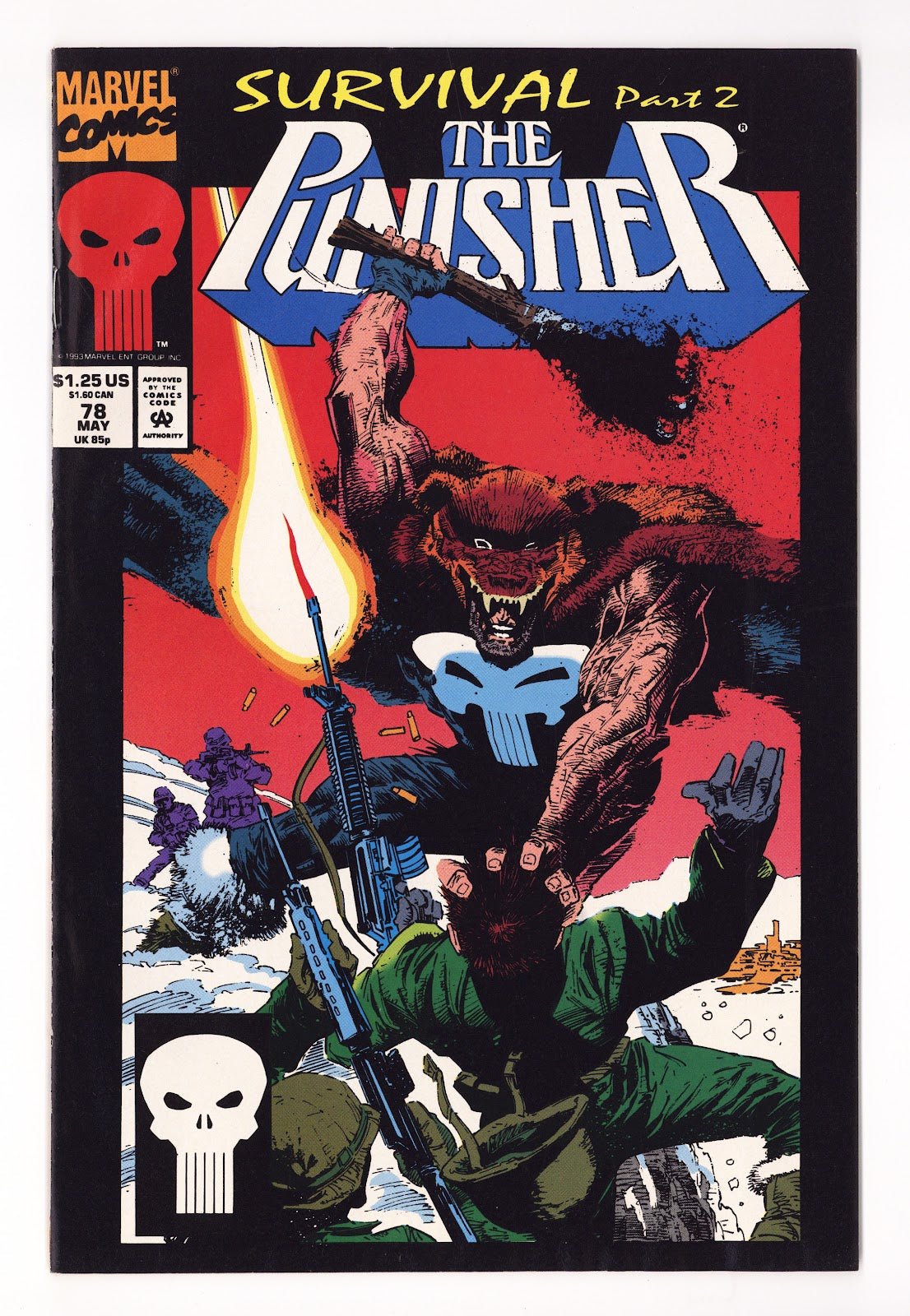 The Punisher Vol 2 77 High Grade (1993) Newsstand 