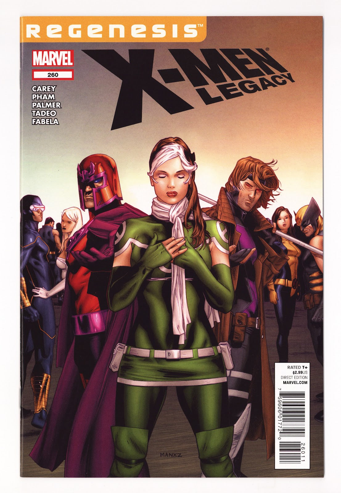 X-Men: Legacy Vol 1 260 High Grade (2012) 