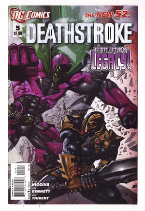 Deathstroke Vol 2 5  High Grade   (2012)