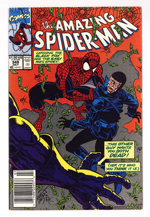The Amazing Spider-Man Vol 1 349 Mid Grade (1991) Newsstand