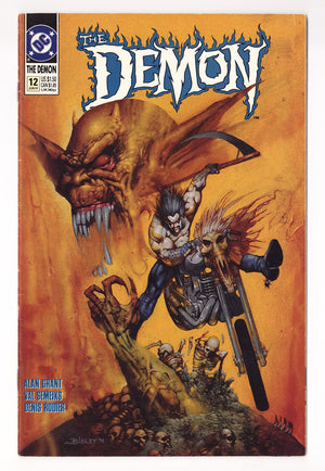 The Demon Vol 3 12  Mid Grade   (1991)