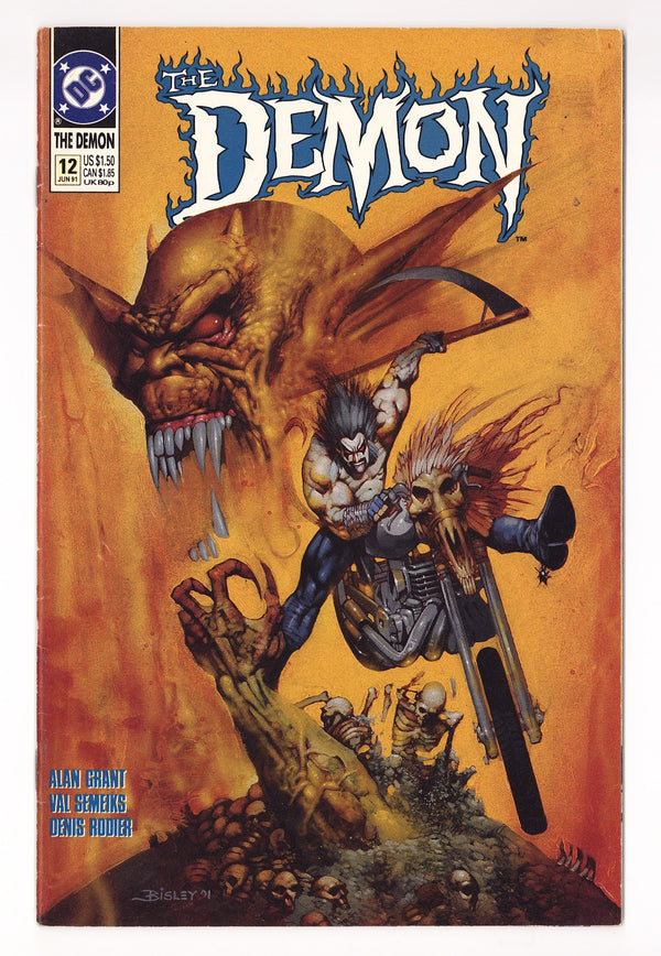 The Demon Vol 3 12  Mid Grade   (1991)