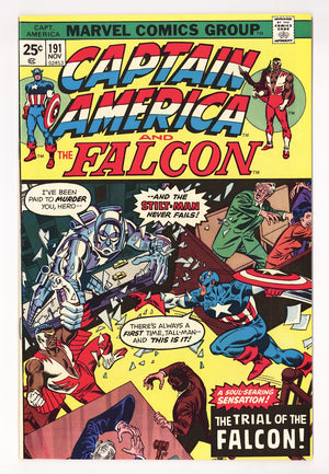 Captain America Vol 1 191 Mid Grade (1975)