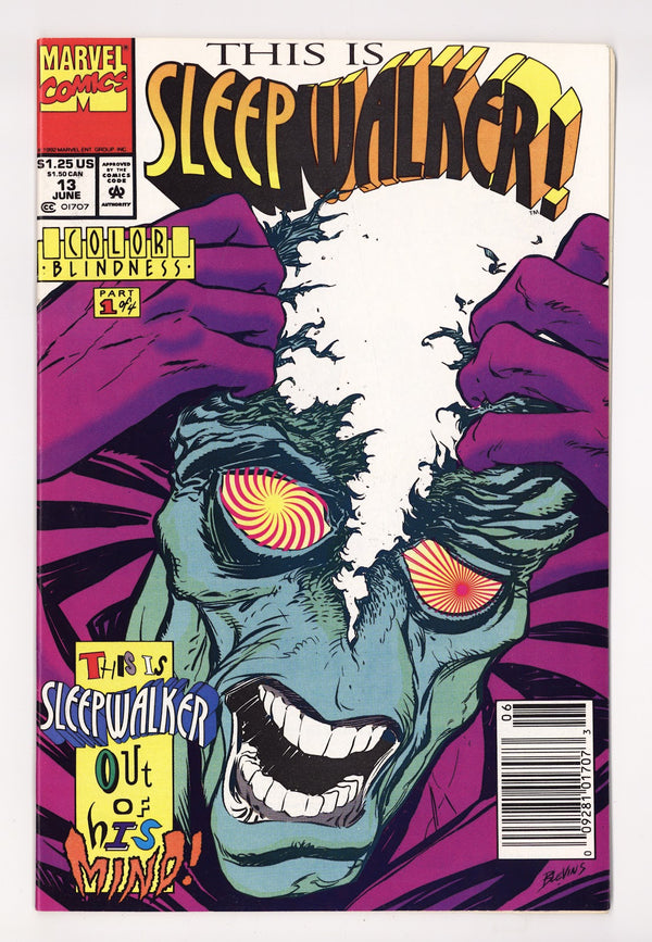 Sleepwalker 13 High Grade (1992) Newsstand