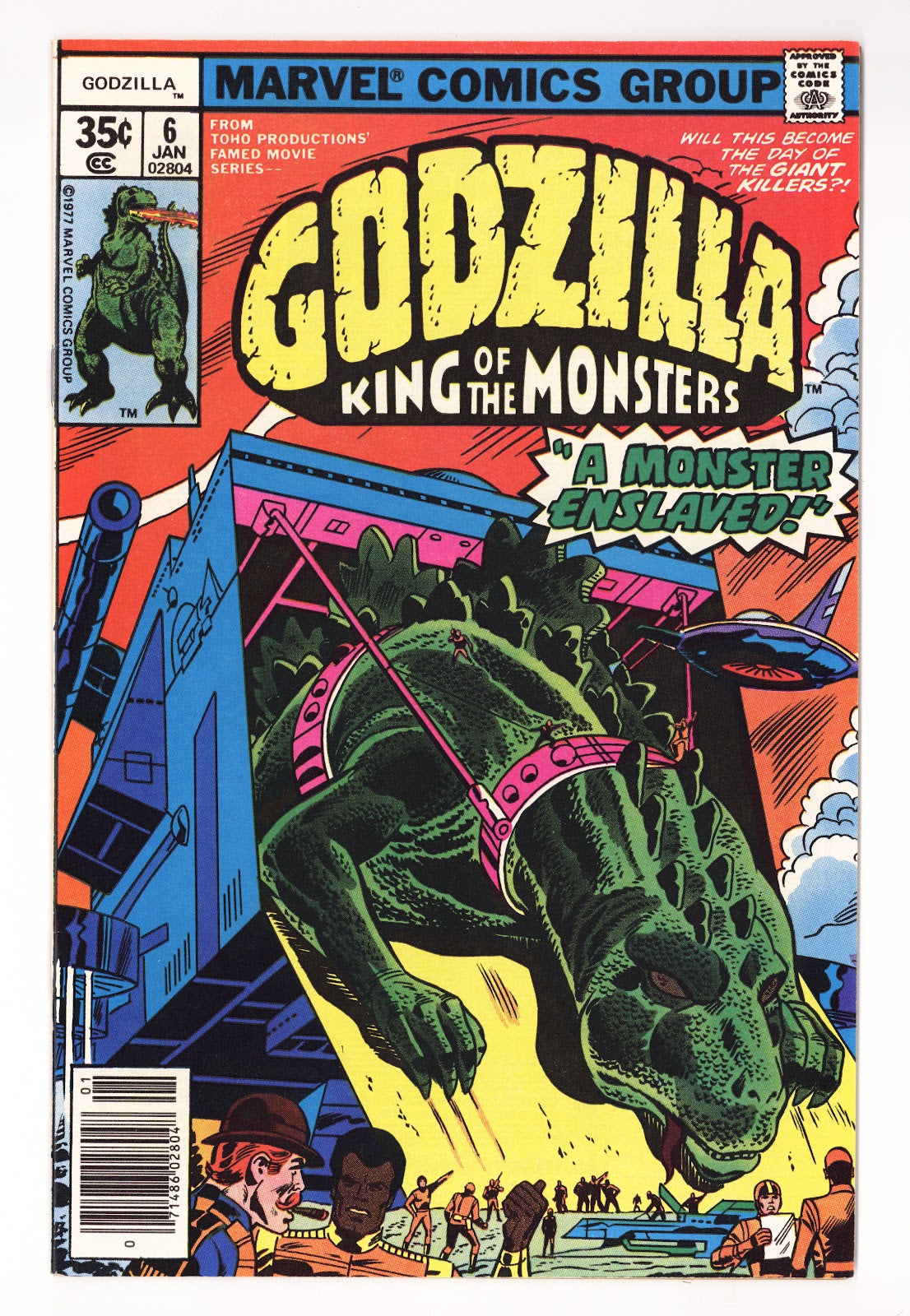 Godzilla Vol 1 6  VF+ (8.5)   (1978)     