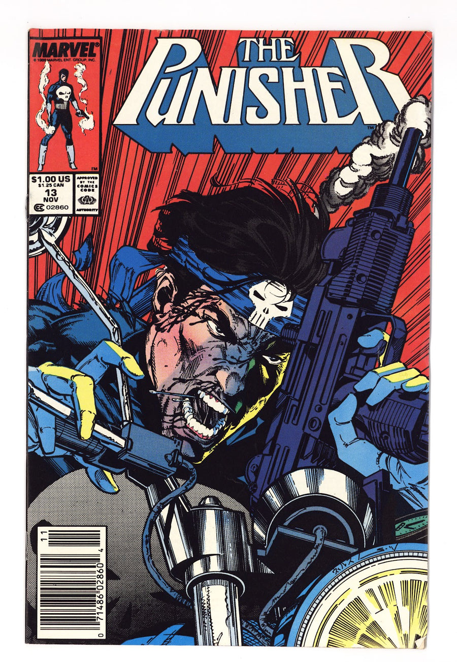 The Punisher Vol 2 13  Mid Grade   (1988)   Newsstand