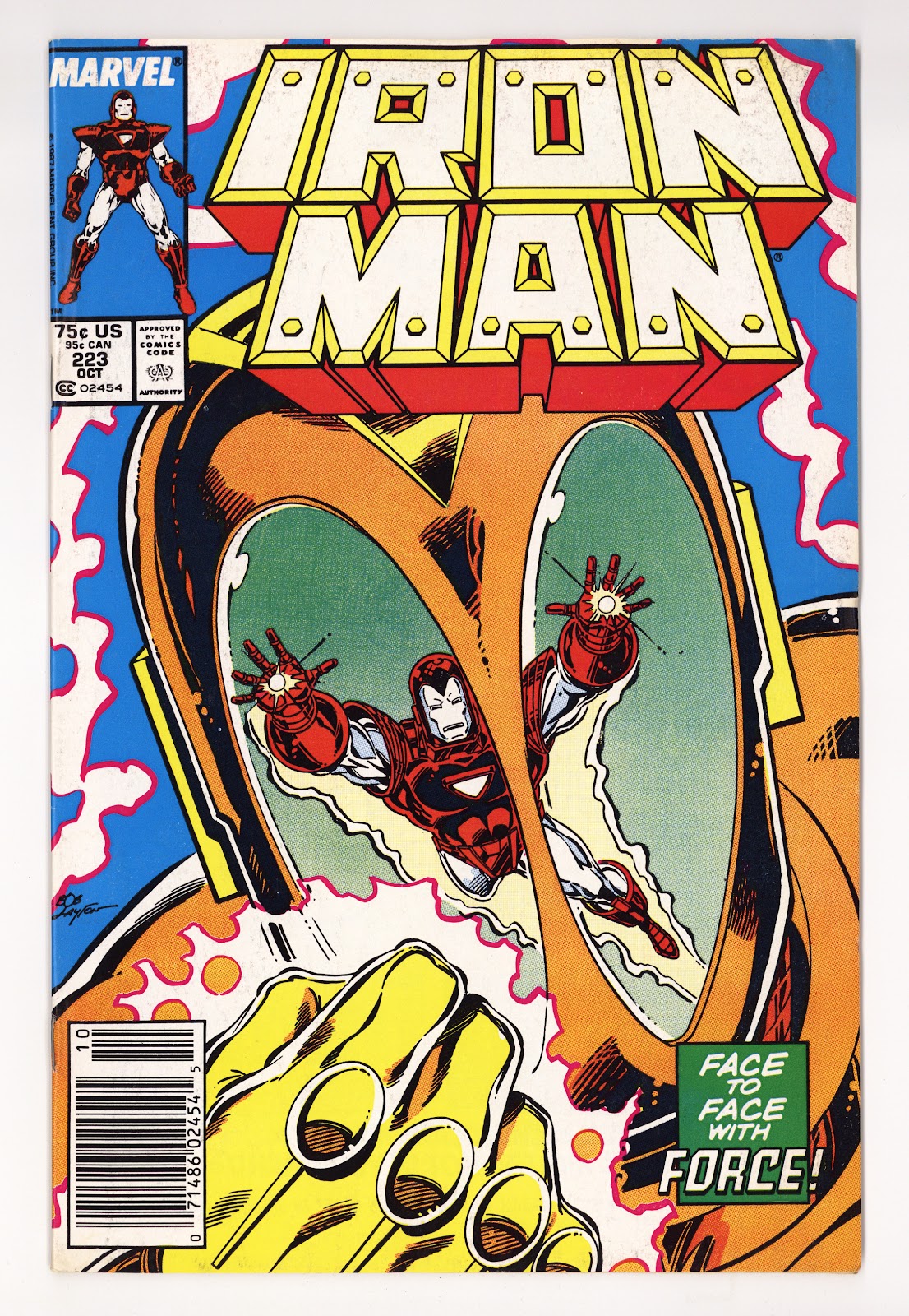 Iron Man Vol 1 223  Mid Grade   (1987)   Newsstand