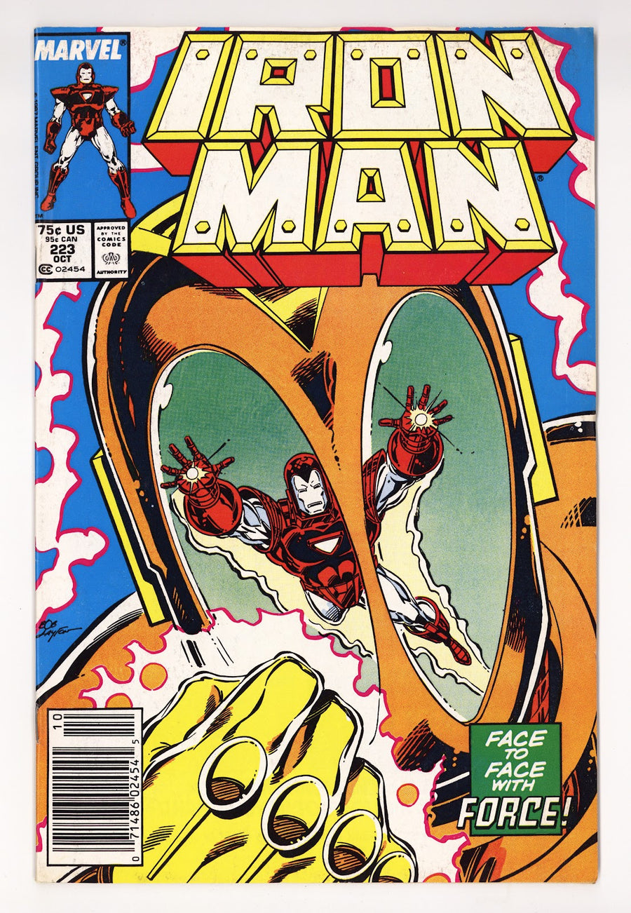 Iron Man Vol 1 223  Mid Grade   (1987)   Newsstand