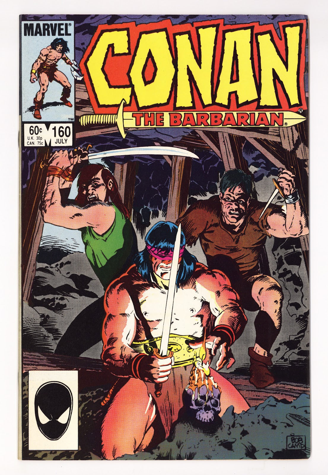 Conan the Barbarian Vol 1 160  High Grade   (1984)   Direct  