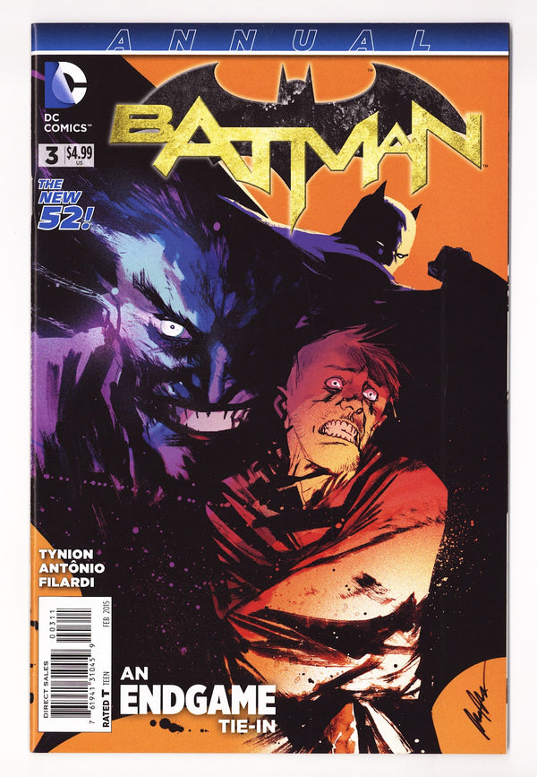 Batman Annual Vol 2 3 High Grade (2014)