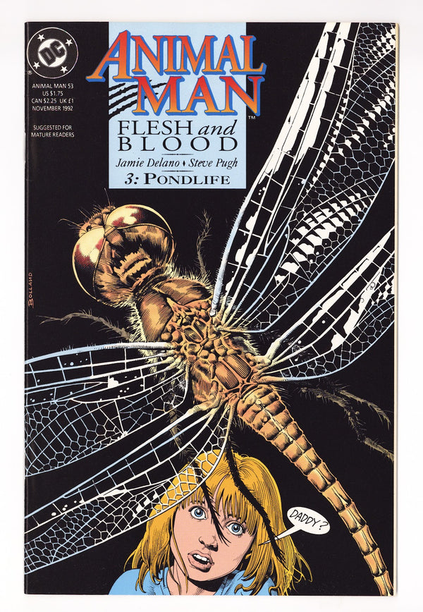 Animal Man Vol 1 53 Mid Grade (1992)