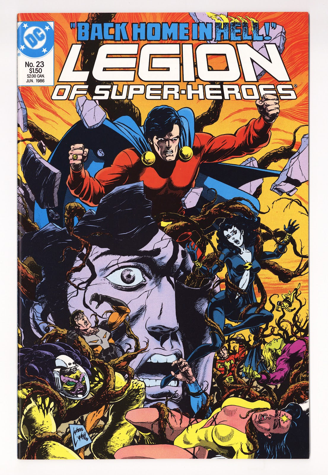Legion of Super-Heroes Vol 3 23 High Grade (1986) 