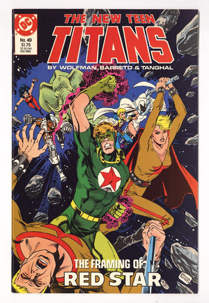 The New Teen Titans Vol 2 49 High Grade (1988)