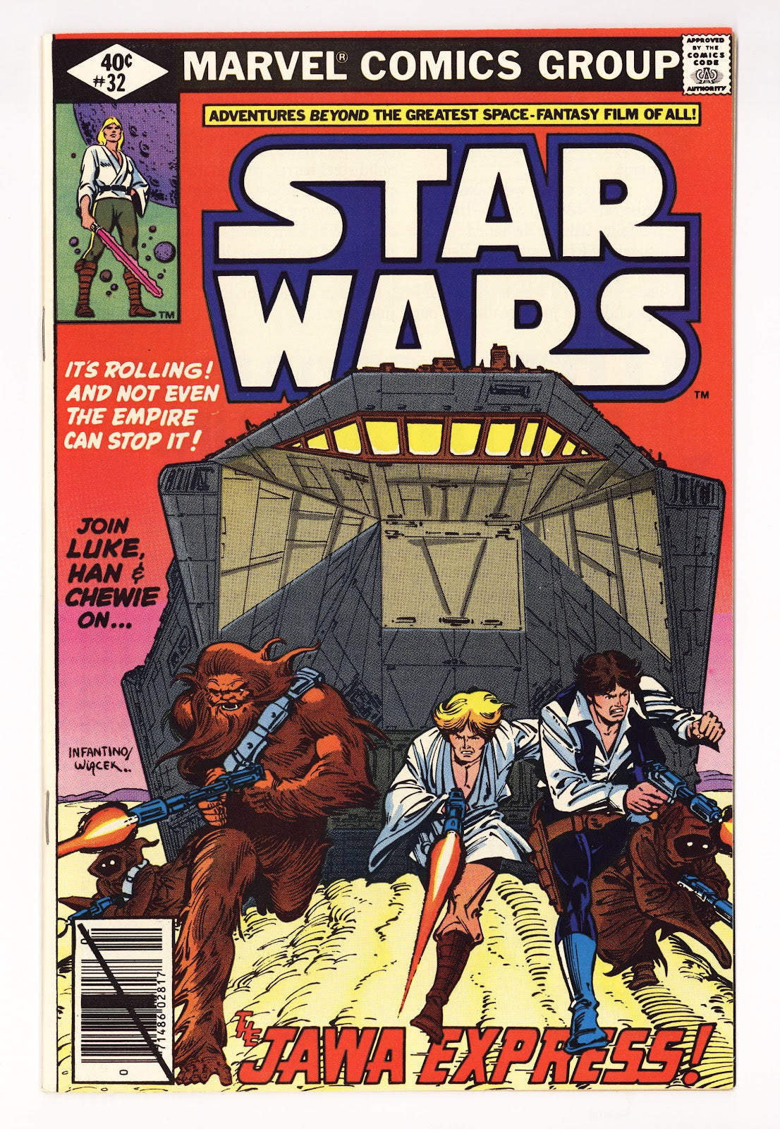 Star Wars Vol 1 32  VF/NM (9.0)   (1980)     
