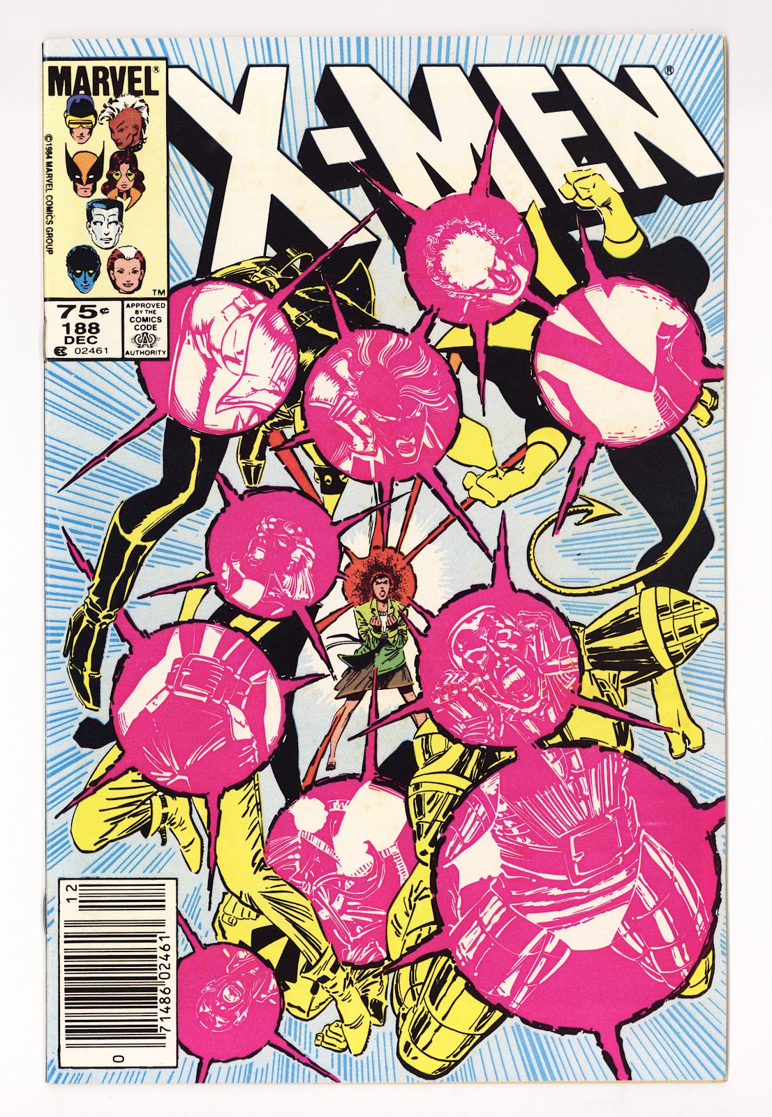 The Uncanny X-Men Vol 1 188  VF (8.0)   (1984)   Canadian Price Variant