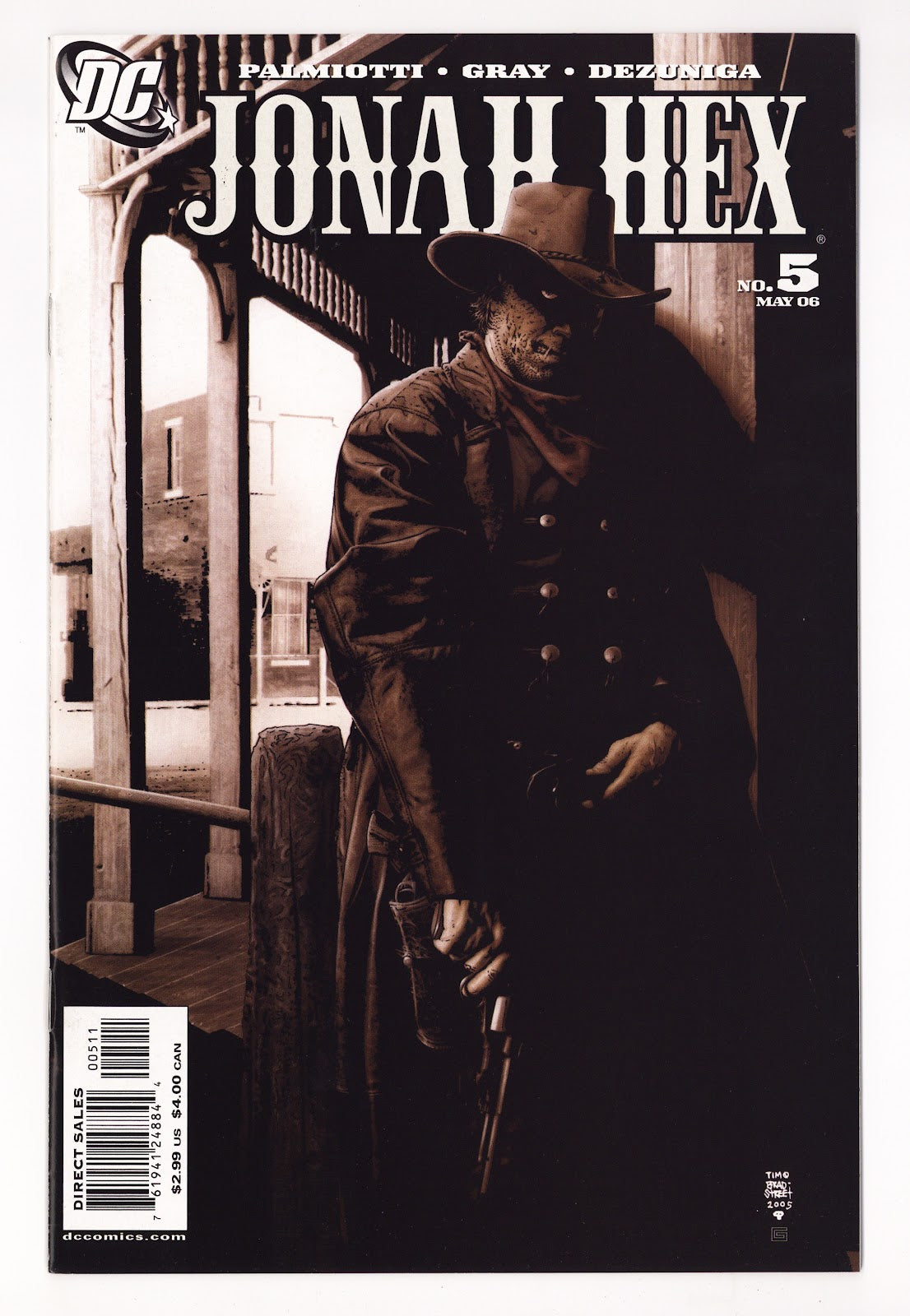 Jonah Hex Vol 2 5  High Grade   (2006)     