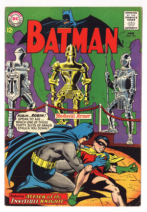 Batman Vol 1 172  FN+ (6.5)   (1965)