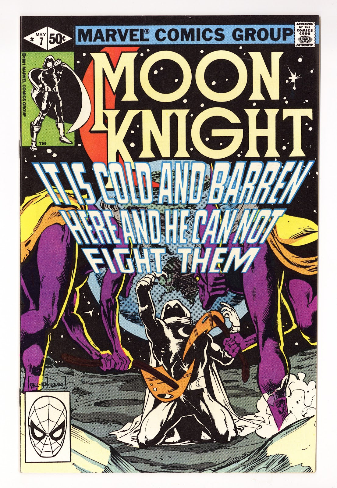 Moon Knight Vol 1 7 High Grade (1981) 